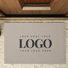 Minimalistisches benutzerdefiniertes Firmenlogo Kr Fußmatte
