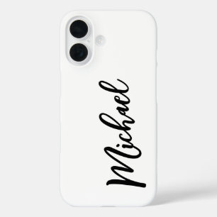 Minimalistisches Berufliches Modernes Elegantes iPhone 16 Hülle