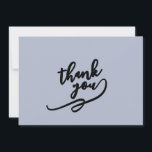 Minimalistisches Berufliches Modernes Elegantes Dankeskarte<br><div class="desc">Modernes,  einfaches Schlichtes Berufliches Design</div>