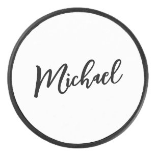Minimalistisches Berufliches Modernes Elegantes Eishockey Puck