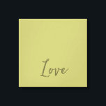 Minimalistisches Berufliches, modernes Solid Olive Leinwanddruck<br><div class="desc">Moderne,  einfache Schlichte Berufliche Vorlage.</div>