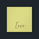 Minimalistisches Berufliches, modernes Solid Olive Leinwanddruck<br><div class="desc">Moderne,  einfache Schlichte Berufliche Vorlage.</div>