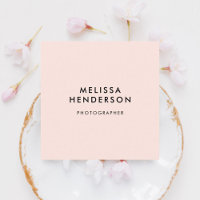 Minimalistisches Berufliches Rosa