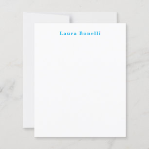 Minimalistisches Berufliches Schlichtes Namenspapi