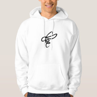 Minimalistisches Bienen-Liniendesign – Moderne ein Hoodie