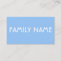 Minimalistisches Blau
