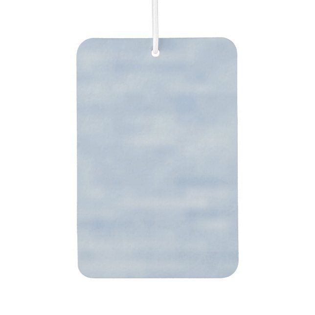 Minimalistisches blaues Himmel abstraktes Muster n Autolufterfrischer (Vorderseite)