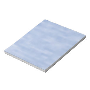Minimalistisches blaues Himmel abstraktes Muster n Notizblock