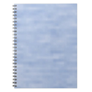 Minimalistisches blaues Himmel abstraktes Muster n Notizblock