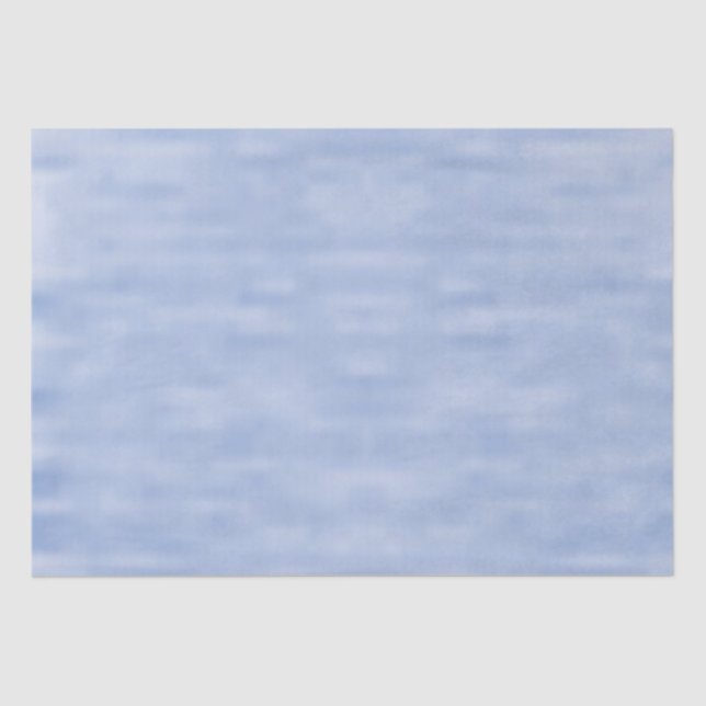 Minimalistisches blaues Himmel abstraktes Muster n Seidenpapier (Vorderseite)