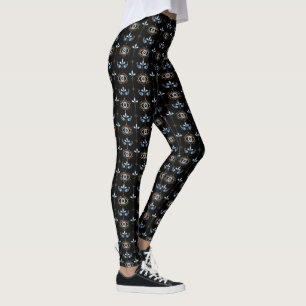 minimalistisches Boho-böses Auge Leggings