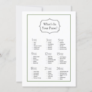 Minimalistisches Brautparty, was in Ihrer Hand ist Einladung