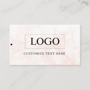 Minimalistisches Business-Logo-Kleidungslabel-Anha Visitenkarte