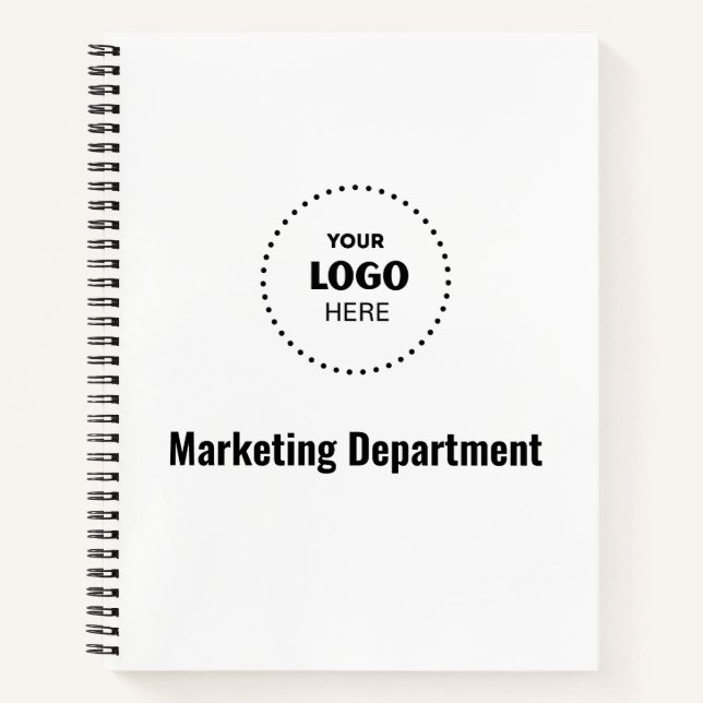 Minimalistisches Business-Notebook Notizbuch (Vorderseite)