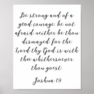 Minimalistisches Christliches Angebot Poster