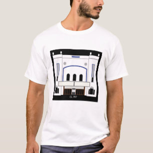 Minimalistisches Columbia-Theater T-Shirt