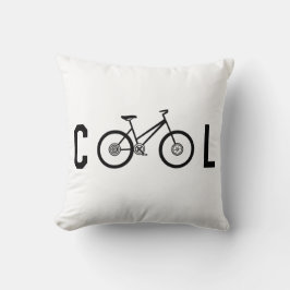 Minimalistisches Cooles Fahrrad-Geschenk Kissen