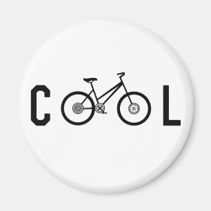 Minimalistisches Cooles Fahrrad-Geschenk Magnet