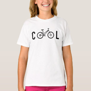 Minimalistisches Cooles Fahrrad-Geschenk T-Shirt