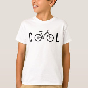 Minimalistisches Cooles Fahrrad-Geschenk T-Shirt