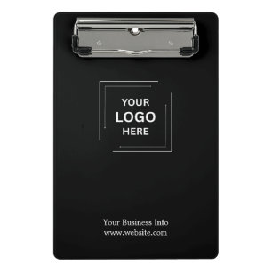 Minimalistisches Corporate-Branding-Clipboart-Desi Mini Klemmbrett