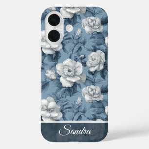 Minimalistisches Danke-Geschenk Gardenien Blumen N iPhone 16 Hülle