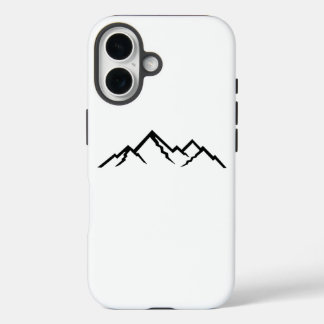 Minimalistisches Design für Naturliebhaber iPhone 16 Hülle