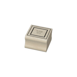 Minimalistisches Design Gummistempel