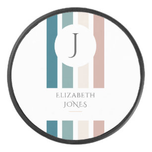 Minimalistisches Design in Pastellfarben Eishockey Puck