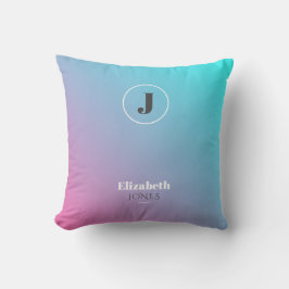Minimalistisches Design in Pastellfarben Kissen
