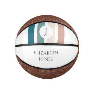 Minimalistisches Design in Pastellfarben Mini Basketball