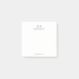 Minimalistisches Design Post-it-Notiz personalisie Post-it Klebezettel