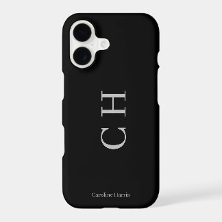 Minimalistisches Design schwarz