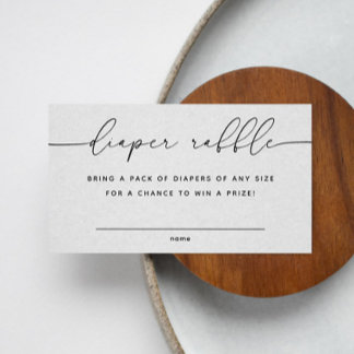 Minimalistisches Drehbuch Kinderduschmaschine Wind Begleitkarte