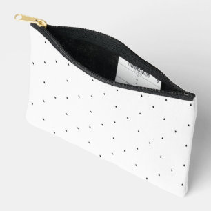 Minimalistisches Dreieck-Muster-Aktenordner-Set Zubehörtasche