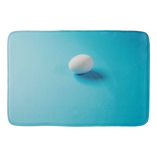 Minimalistisches Ei Badematte - Serene & Skulptur (Vorderseite)