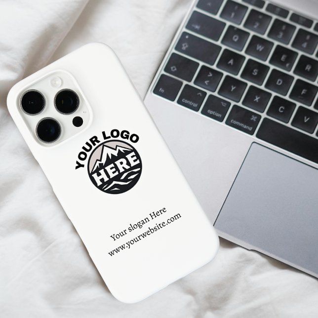 Minimalistisches einfaches Business-Logo Case-Mate iPhone Hülle (Von Creator hochgeladen)
