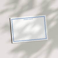 Minimalistisches Elegant Zwei Grenzsegel Blau