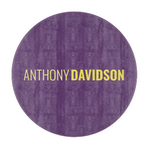 Minimalistisches elegantes Berufliches Indigo & Ge Schneidebrett