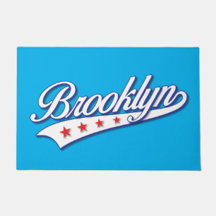 Minimalistisches elegantes Brooklyn-Design Fußmatte