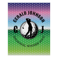 Minimalistisches elegantes Golfdesign