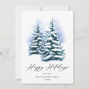 Minimalistisches Elegantes Pine Tree Weihnachten G