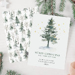 Minimalistisches Elegantes Pine Tree Weihnachten G<br><div class="desc">Minimalistische elegante Pine Tree Weihnachtskarte. Überraschen Sie Ihre nahen und machen Sie das Fest unvergesslich. Für weitere Anpassungen klicken Sie bitte auf den Link "Weitere Anpassung" und verwenden Sie unser Design-Tool,  um diese Vorlage zu ändern.</div>
