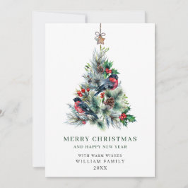 Minimalistisches Elegantes Pine Tree Weihnachten G