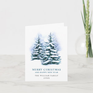 Minimalistisches Elegantes Pine Tree Weihnachten G