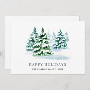 Minimalistisches Elegantes Pine Tree Weihnachten G