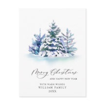 Minimalistisches Elegantes Pine Tree Weihnachten G