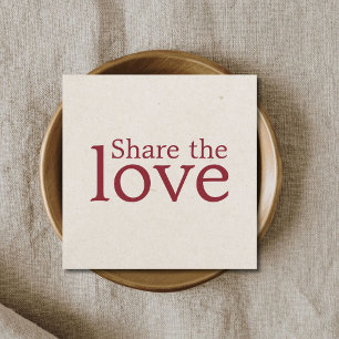 Minimalistisches elegantes Textur Beige Salon Empfehlungskarte