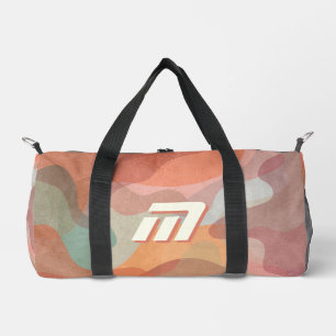 Minimalistisches, erdige Terrakotta-Sport-Tasche m Duffle Bag
