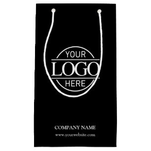 Minimalistisches Firmenlogo Kleine Geschenktüte